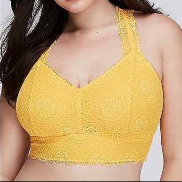 Cacique Other - NWOT Cacique Lace Cami Bralette Size 18/20